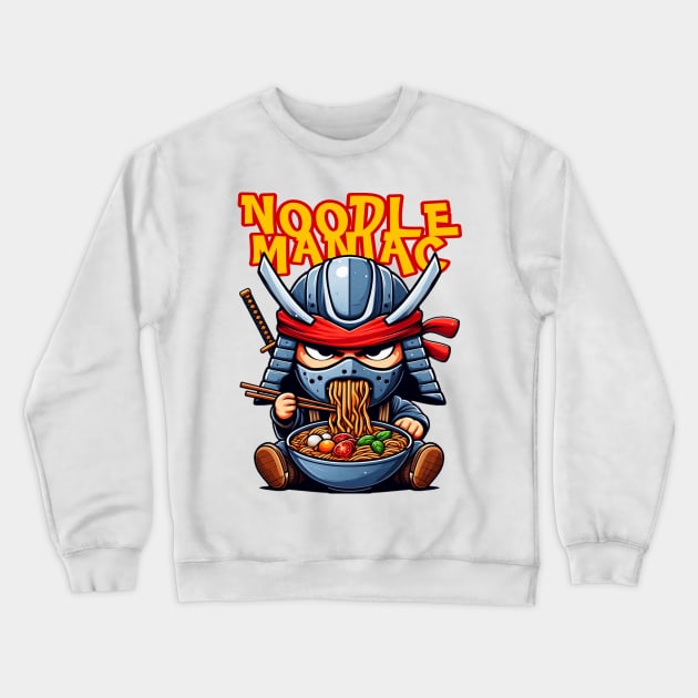 Samurai ramen Crewneck Sweatshirt by NoodleManiac